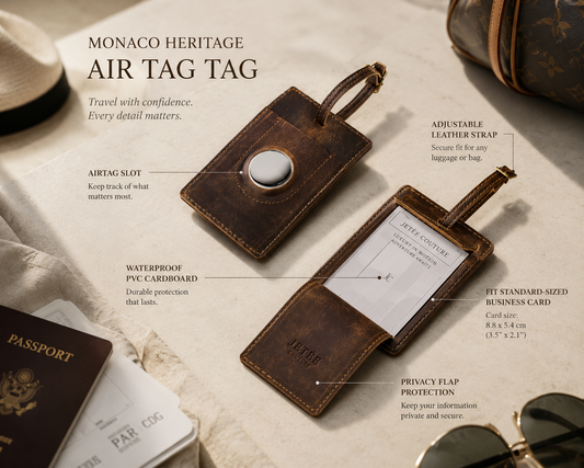 Monaco Heritage AirTag Tag