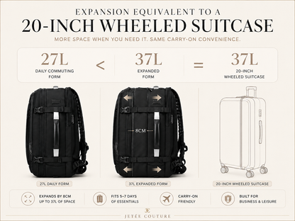 Quest Voyager Apex Convertible Carry-On Backpack