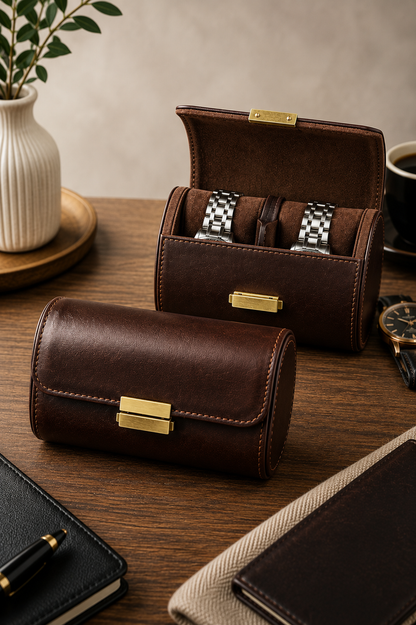 Monaco Heritage™ Leather Travel Watch Case