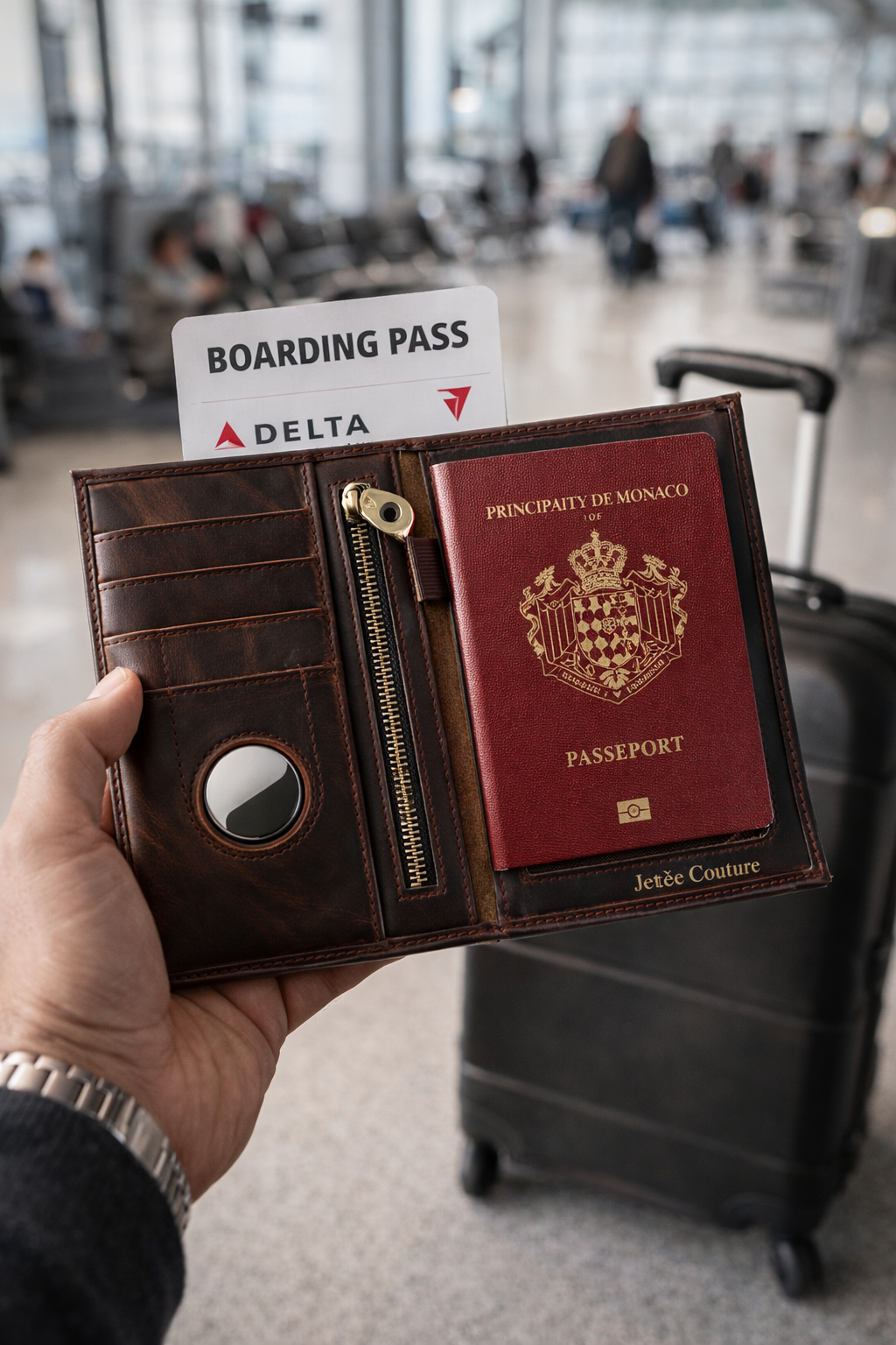 Monaco Passport Wallet - Heritage Leather