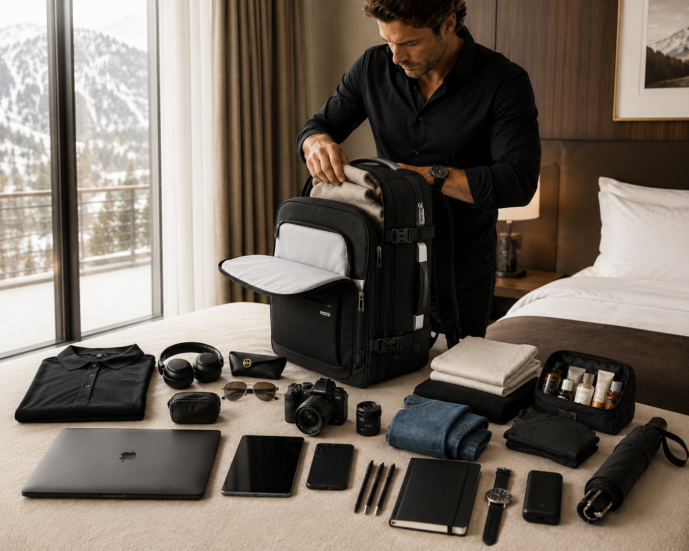 Quest Voyager Apex Convertible Carry-On Backpack