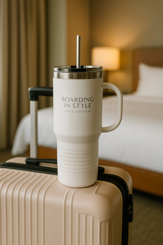 Luxury In Motion Stainless Travel Tumbler