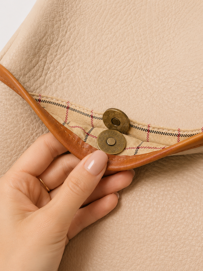 Côte d’Azur Leather Duffel