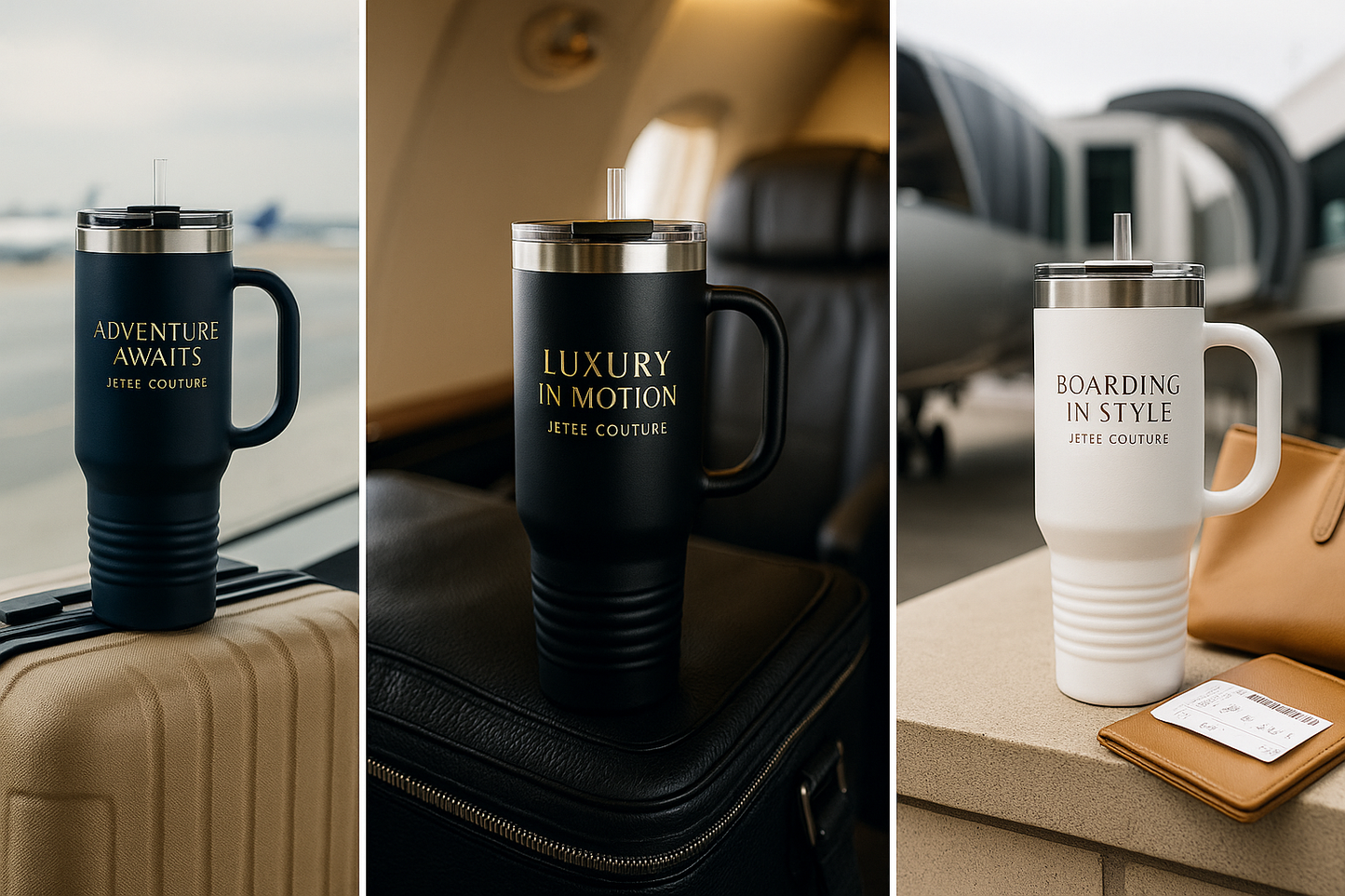 Luxury In Motion Stainless Travel Tumbler