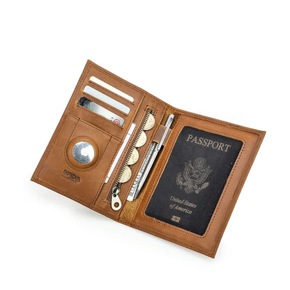 Monaco Passport Wallet - Heritage Leather