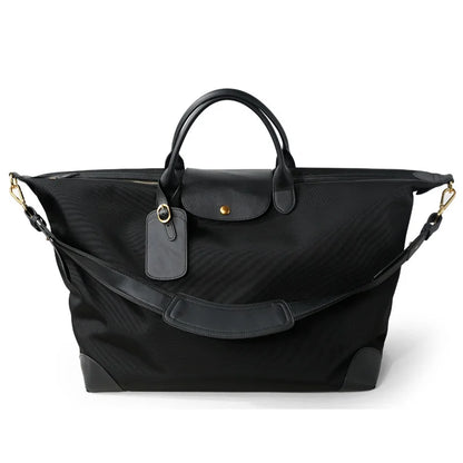 The Vienna Nylon & Leather Weekender Tote