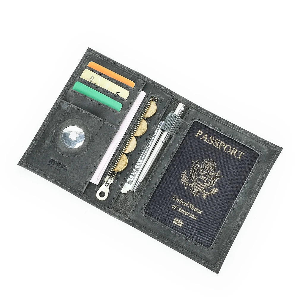 Monaco Passport Wallet - Heritage Leather