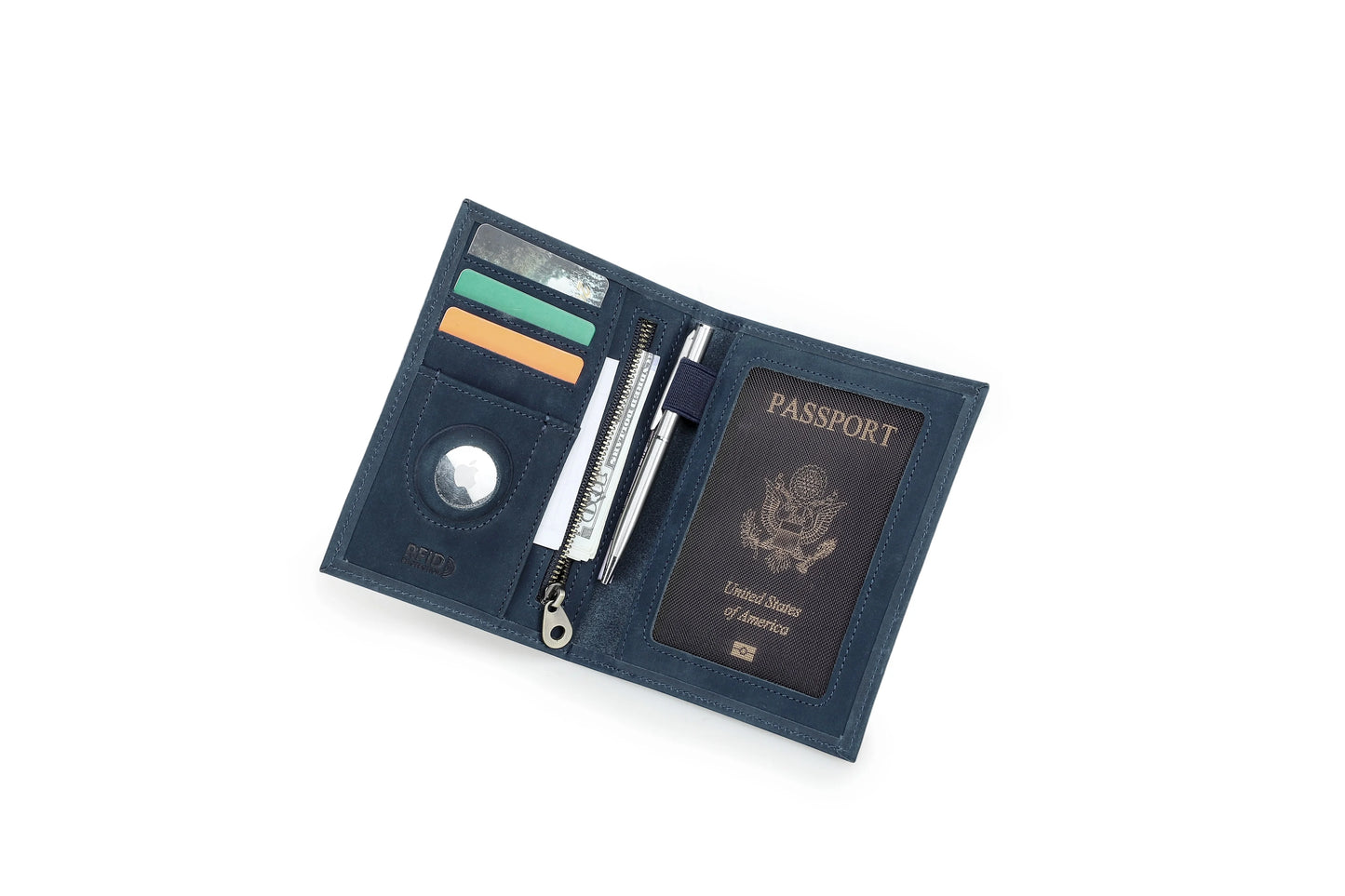 Monaco Passport Wallet - Heritage Leather